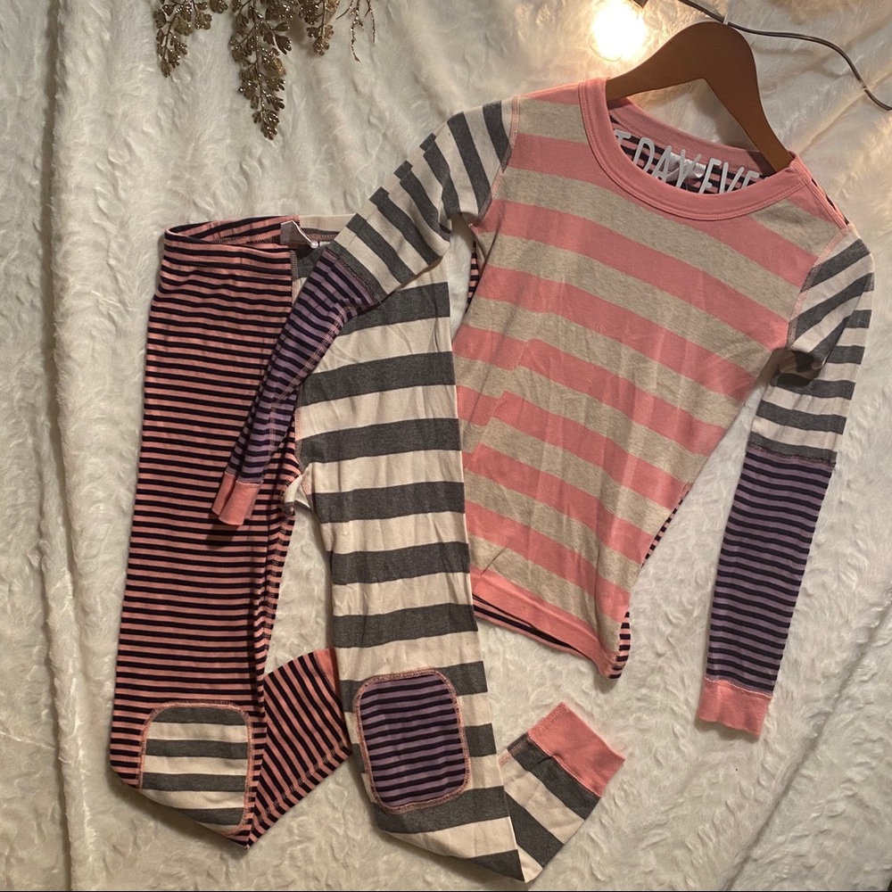 Hanna Andersson• long underwear set •girls 10